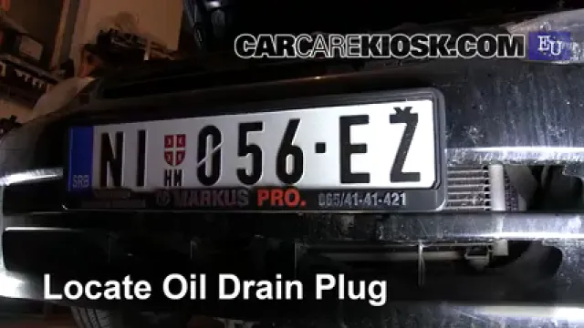 2003 Mitsubishi Colt GL 1.3L 4 Cyl. Huile Changer l'huile et le filtre à huile